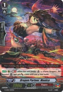 Dragon Partner Monica (RRR Foil) (2009) [G-LD02] - Cardfight Vanguard Single