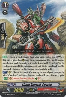 Lizard General Conroe (2010) [G-LD02] - Cardfight Vanguard Single