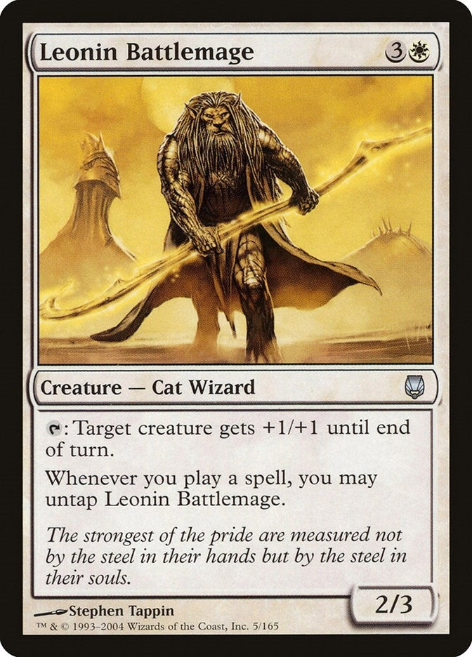 Leonin Battlemage (5) [DST] - MTG Single