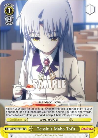Tenshi’s Mabo Tofu (3111) [AB/W31] - Weiss Schwarz Single