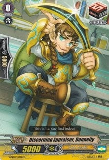 Discerning Appraiser Donnelly (2016) [G-SD02] - Cardfight Vanguard Single