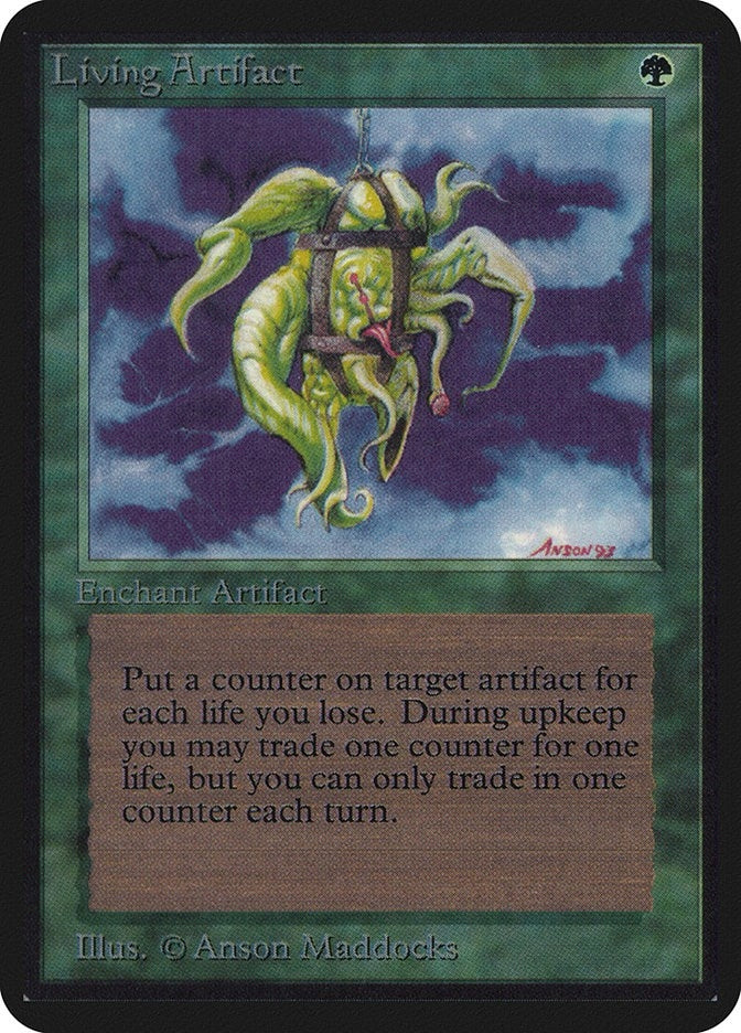 Living Artifact [LEA] - MTG Single