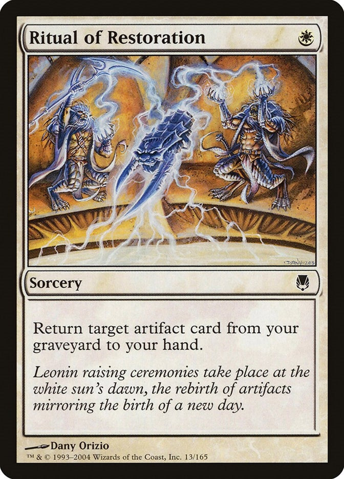 Ritual of Restoration (13) [DST] - MTG Single