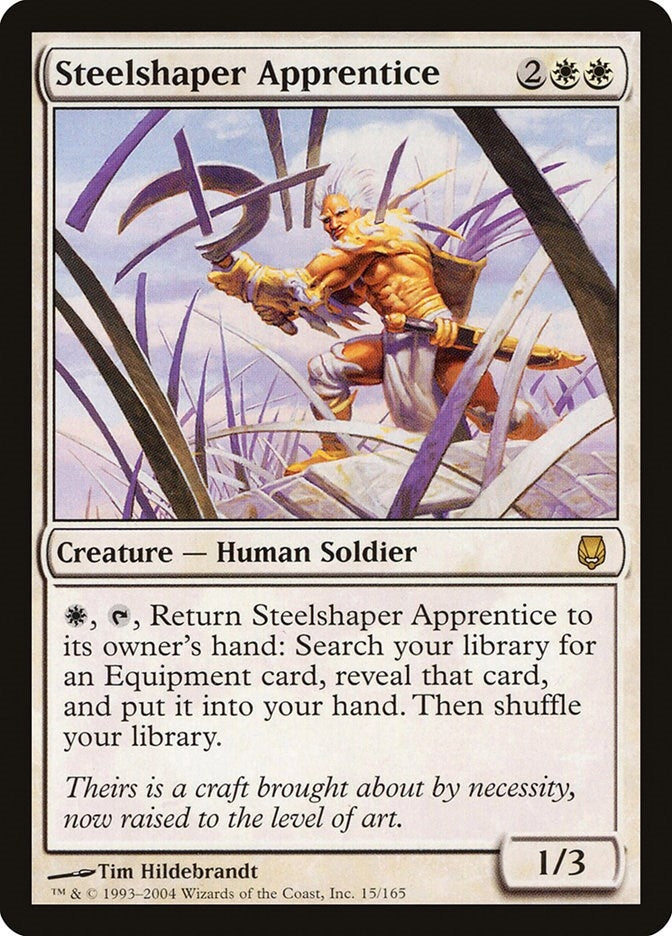 Steelshaper Apprentice (15) [DST] - MTG Single