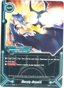 Barely Attack (10120) [D-BT01] - Future Card BuddyFight Single