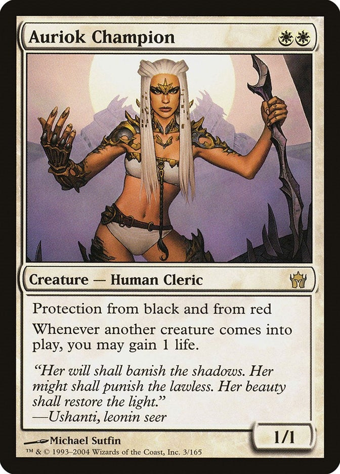 Auriok Champion (3) [5DN] - MTG Single