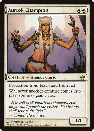 Auriok Champion (3) [5DN] - MTG Single