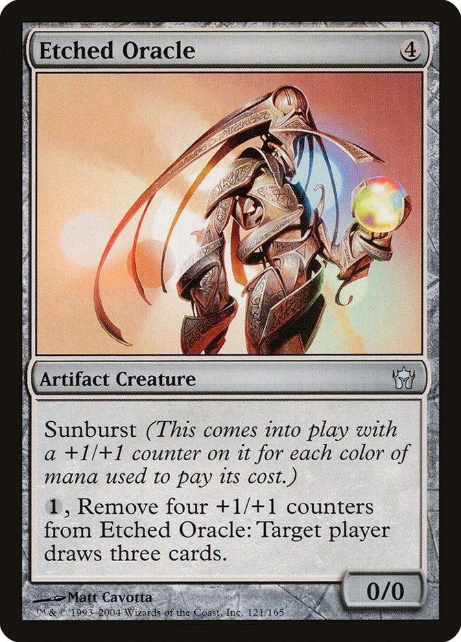 Etched Oracle (121) [5DN] - MTG Single