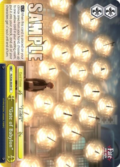 ’Gate of Babylon’ (36029) [FS/S36] - Weiss Schwarz Single