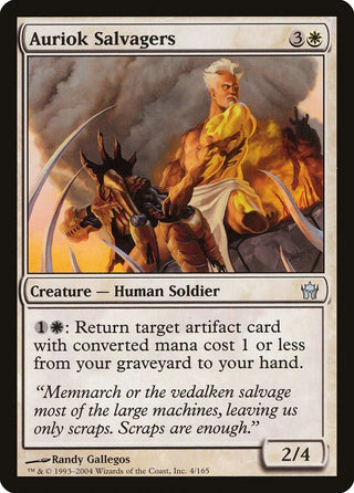 Auriok Salvagers (4) [5DN] - MTG Single