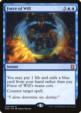 Force of Will (49) [EMA] - MTG Single