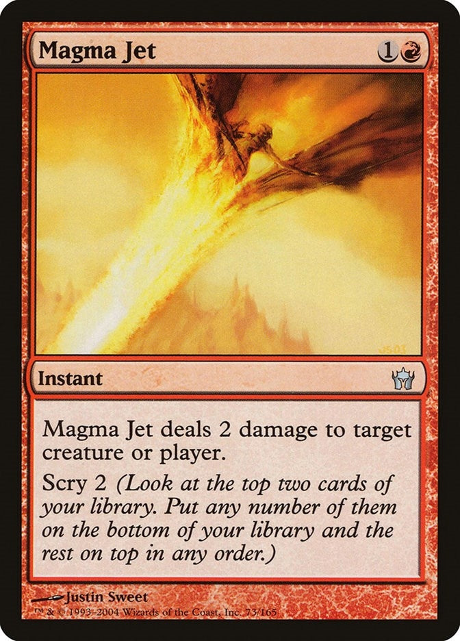 Magma Jet (73) [5DN] - MTG Single