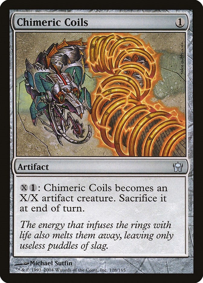 Chimeric Coils (108) [5DN] - MTG Single