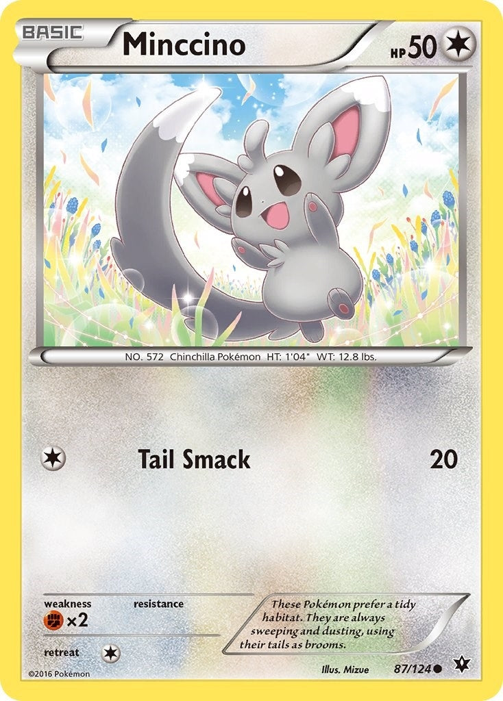 Image for Minccino (87) (87/124) (XY - Fates Collide) - Pokemon