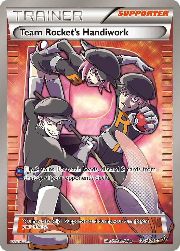 Image for Team Rocket's Handiwork (Full Art) (124/124) (XY - Fates Collide) - Pokemon