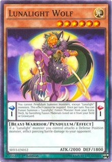 Lunalight Wolf (12) (SHVI) - YuGiOh Single