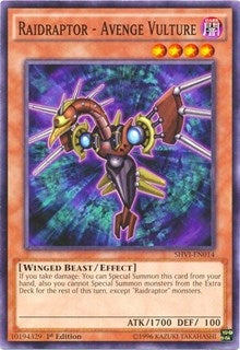 Raidraptor - Avenge Vulture (14) (SHVI) - YuGiOh Single