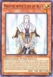 Master with Eyes of Blue (21) (SHVI) - YuGiOh Single