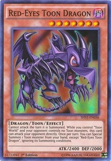 Red-Eyes Toon Dragon (36) (SHVI) - YuGiOh Single