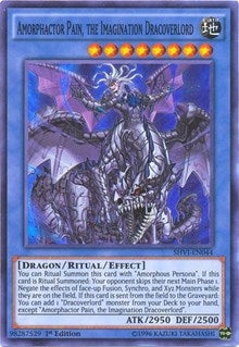 Amorphactor Pain the Imagination Dracoverlord (44) (SHVI) - YuGiOh Single
