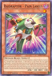 Raidraptor - Pain Lanius (15) (SHVI) - YuGiOh Single