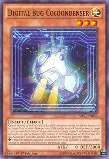 Digital Bug Cocoondenser (33) (SHVI) - YuGiOh Single