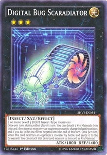 Digital Bug Scaradiator (54) (SHVI) - YuGiOh Single
