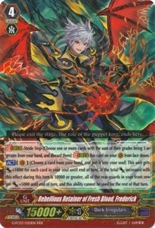 Rebellious Retainer of Fresh Blood Frederick (3020) [G-FC03] - Cardfight Vanguard Single