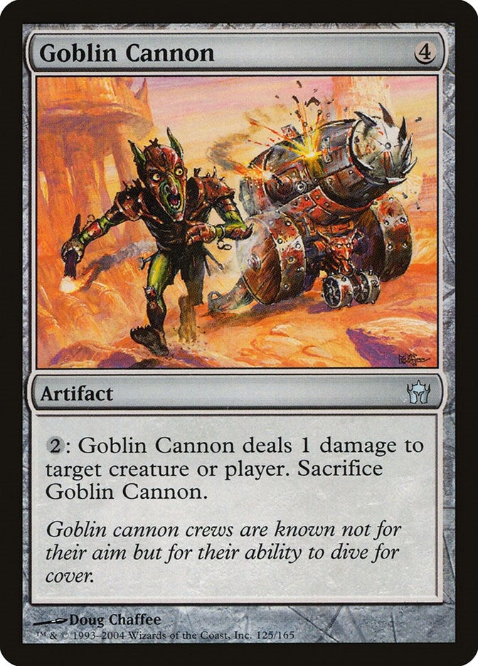 Goblin Cannon (125) [5DN] - MTG Single