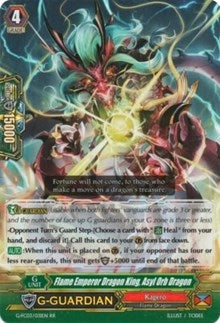 Flame Emperor Dragon King Asyl Orb Dragon (3031) [G-FC03] - Cardfight Vanguard Single