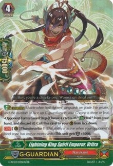Lightning King Spirit Emperor Vritra (3035) [G-FC03] - Cardfight Vanguard Single