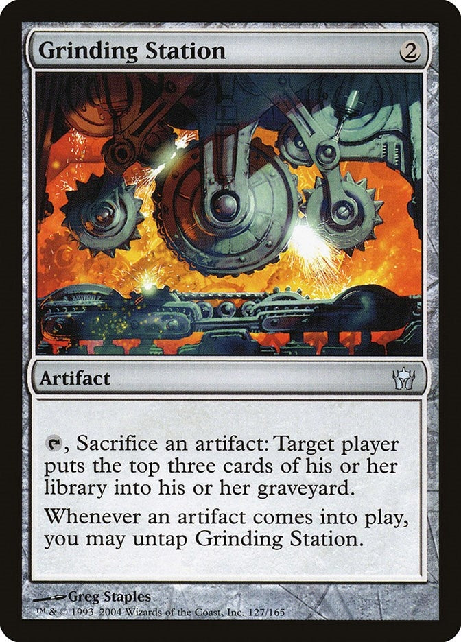 Grinding Station (127) [5DN] - MTG Single