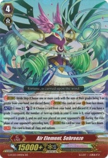 Air Element Sebreeze (3049) [G-FC03] - Cardfight Vanguard Single