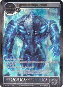 Remote Control Golem (Full Art) (87) [BFA] - Force of Will Single
