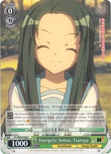 Energetic Senior Tsuruya (Foil) (908) [SY/WE09] - Weiss Schwarz Single