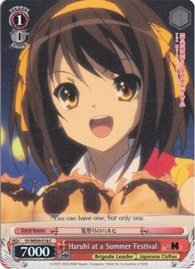 Haruhi at a Summer Festival (Foil) (918) [SY/WE09] - Weiss Schwarz Single