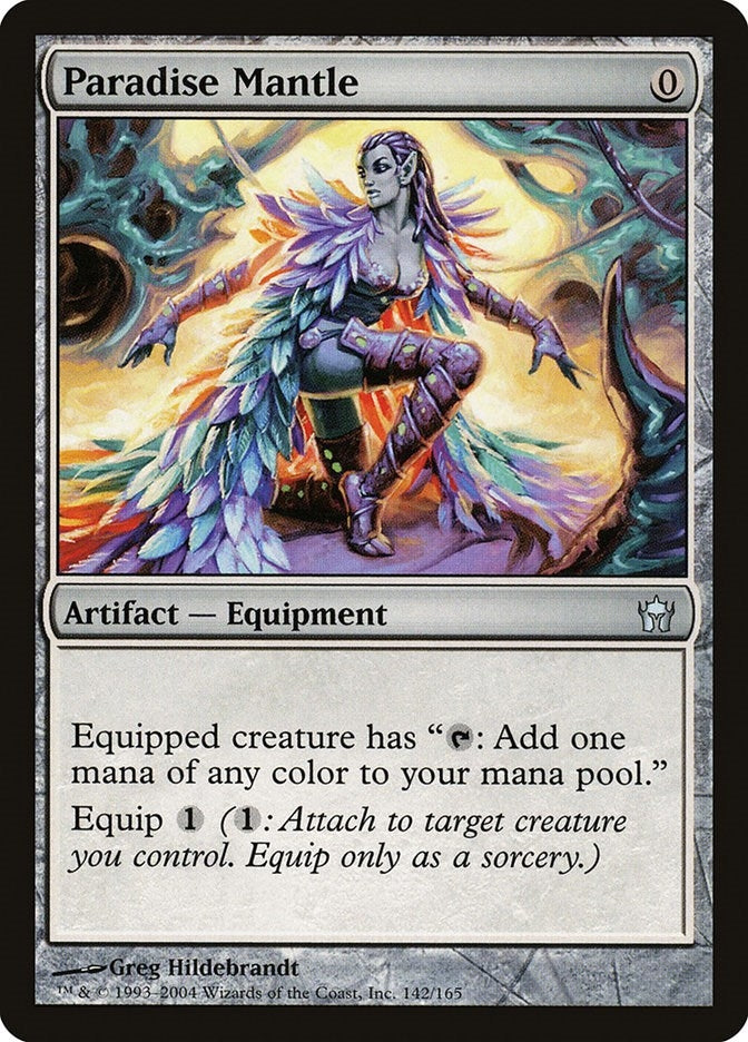 Paradise Mantle (142) [5DN] - MTG Single