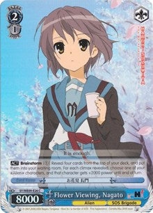Flower Viewing Nagato (Foil) (926) [SY/WE09] - Weiss Schwarz Single
