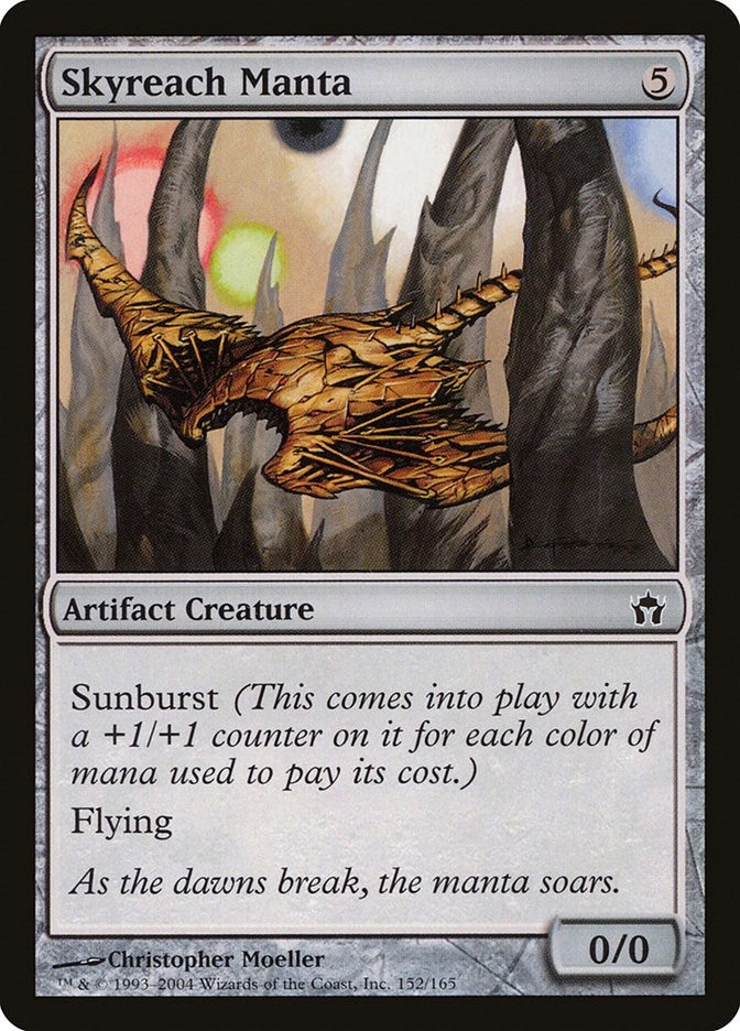 Skyreach Manta (152) [5DN] - MTG Single