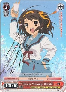 Flower Viewing Haruhi (SP) (914) [SY/WE09] - Weiss Schwarz Single
