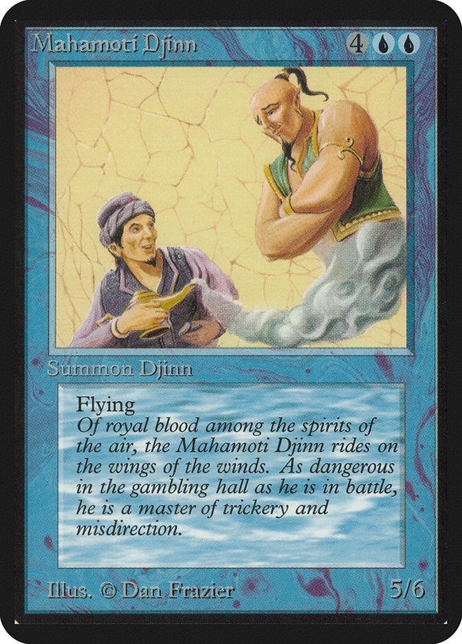 Mahamoti Djinn [LEA] - MTG Single