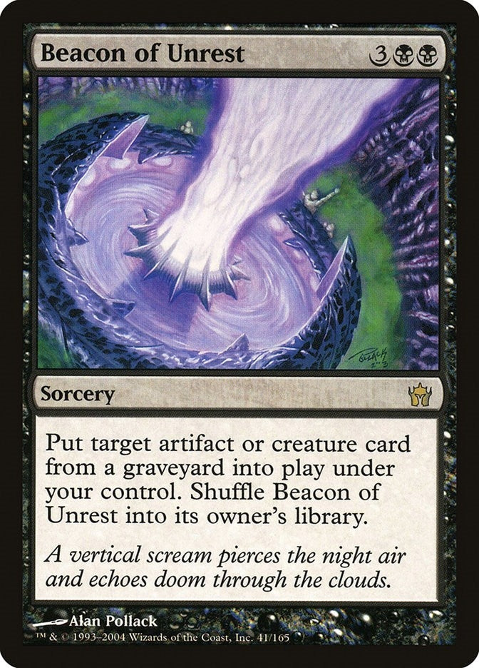 Beacon of Unrest (41) [5DN] - MTG Single