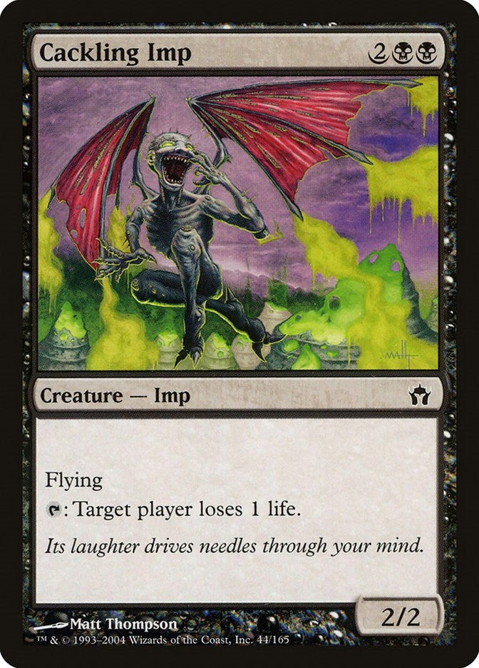 Cackling Imp (44) [5DN] - MTG Single