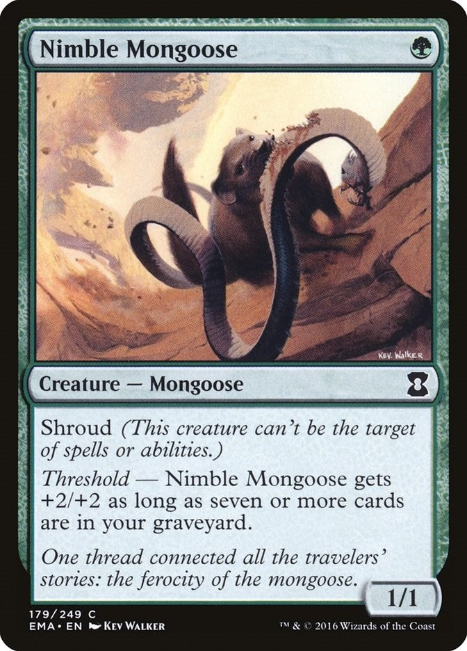 Nimble Mongoose (179) [EMA] - MTG Single