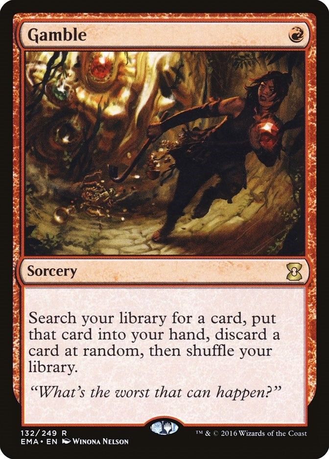 Gamble (132) [EMA] - MTG Single