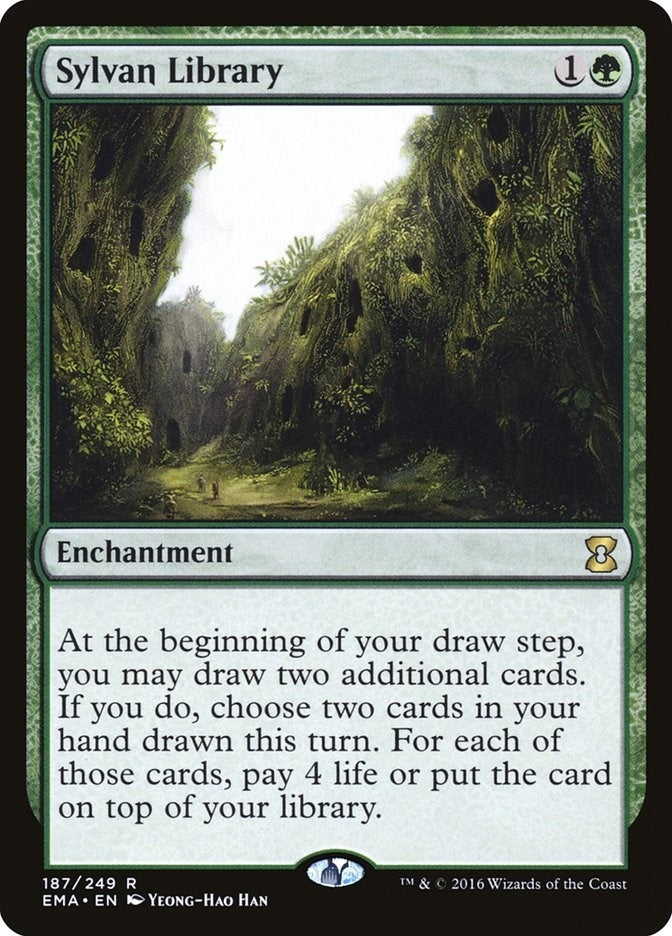 Sylvan Library (187) [EMA] - MTG Single