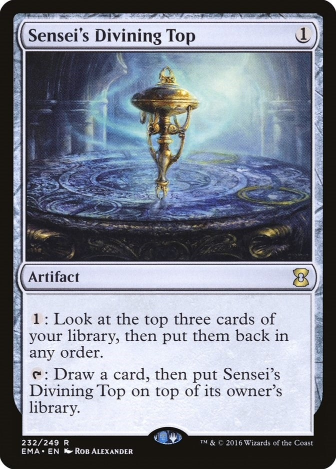 Sensei’s Divining Top (232) [EMA] - MTG Single