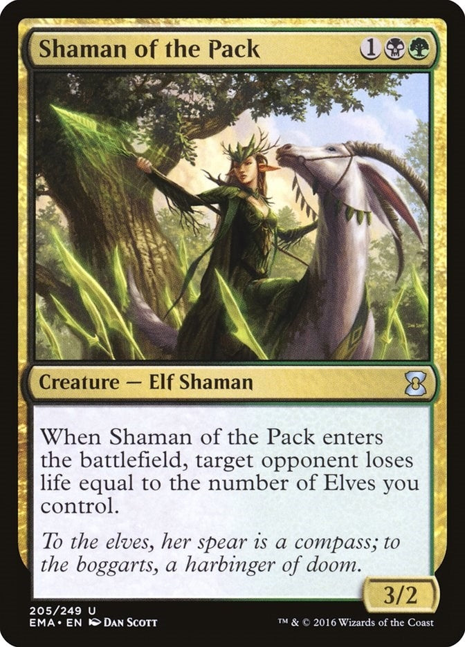 Shaman of the Pack (205) [EMA] - MTG Single