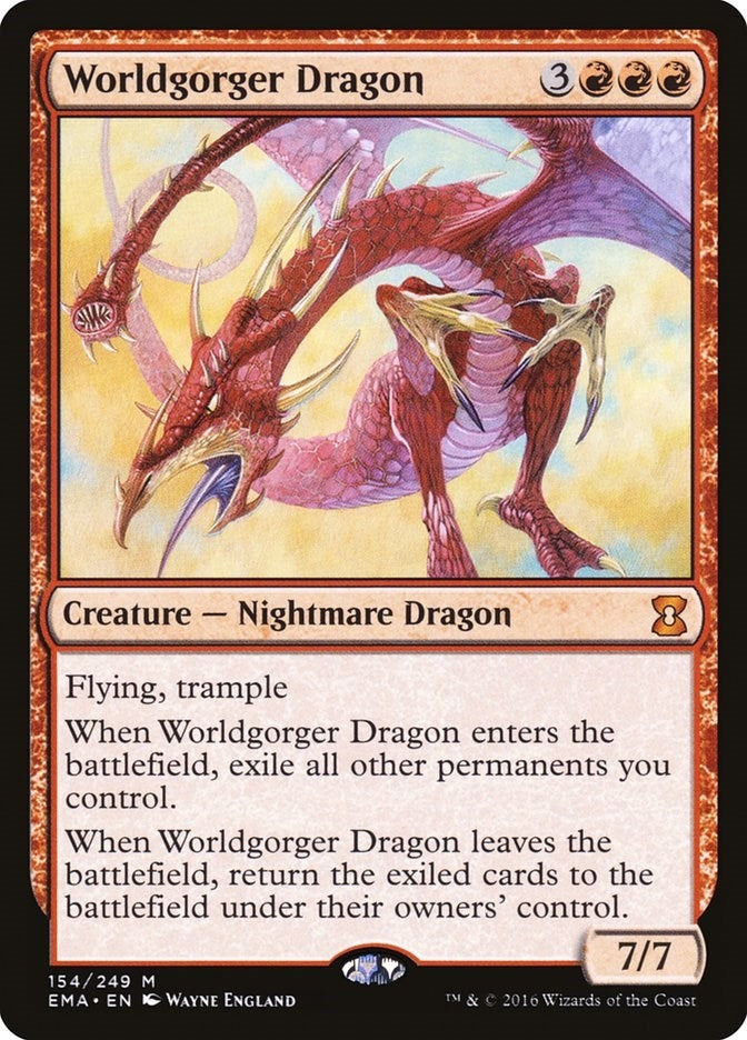 Worldgorger Dragon (154) [EMA] - MTG Single