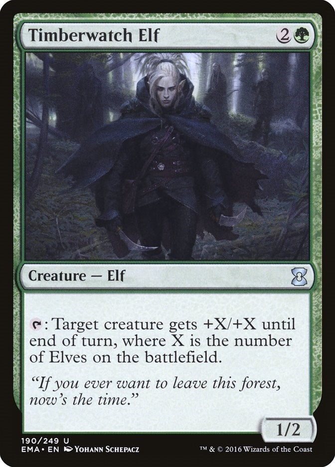 Timberwatch Elf (190) [EMA] - MTG Single
